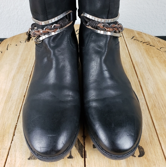 Crown Vintage AMY tall embellished riding boots - Picture 7 of 16